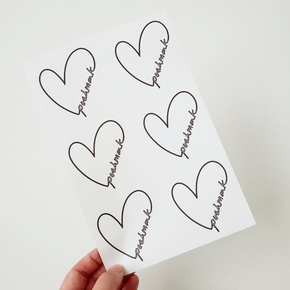 LB012 STICKERS Custom Poshmark Stickers Personalized Shipping Supplies - Picture 5 of 8